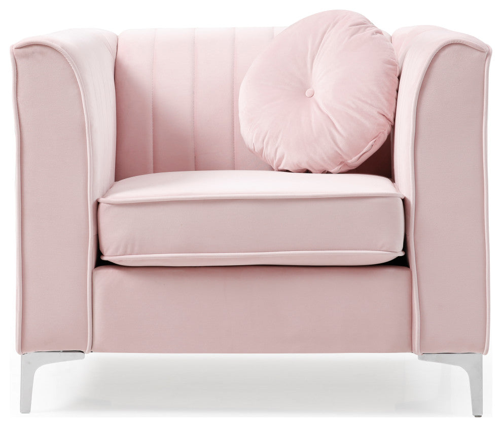 Delray Chair, Pink