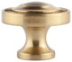 Sumner Street Home Hardware Minted Knob, Large, Satin Brass