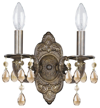 Crystorama Paris Market 2-Light Sconce