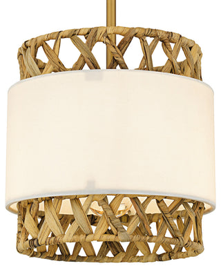 Quoizel KAT1510 Kate 10"W Mini Pendant - Brushed Gold