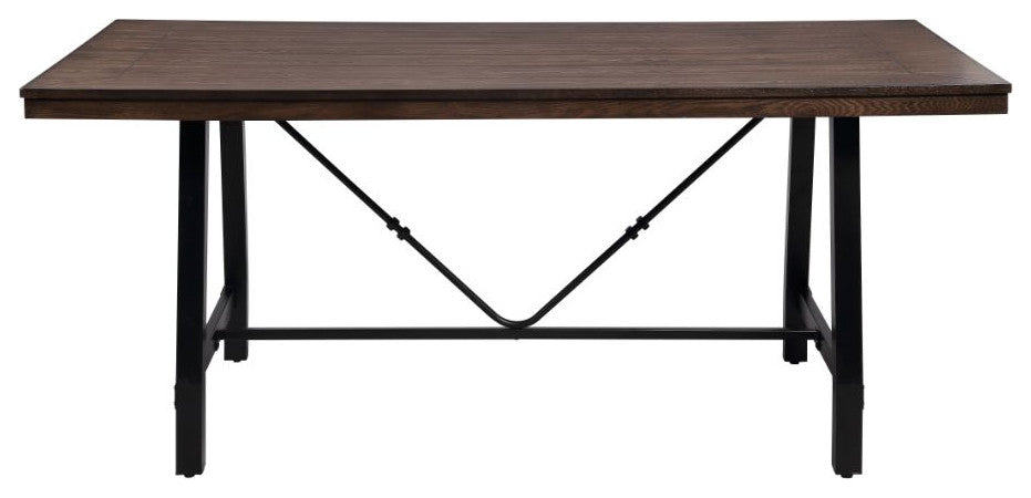 Acme Mariatu Bench Oak and Black Finish