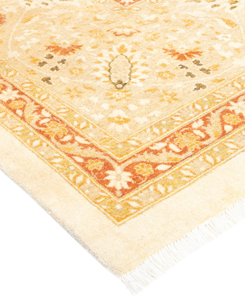 Bailey, One-of-a-Kind Hand-Knotted Area Rug Ivory, 10'2"x13'10"