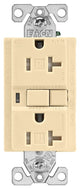 Cooper Wiring 20 Amp Tamper Resistant AFCI Receptacle, Ivory Finish