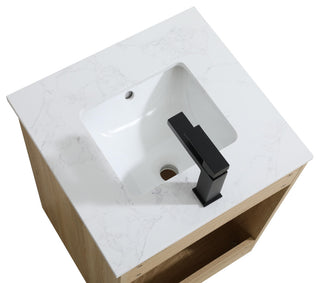 Home Living 20" Single Bathroom Vanity, Mango Wood