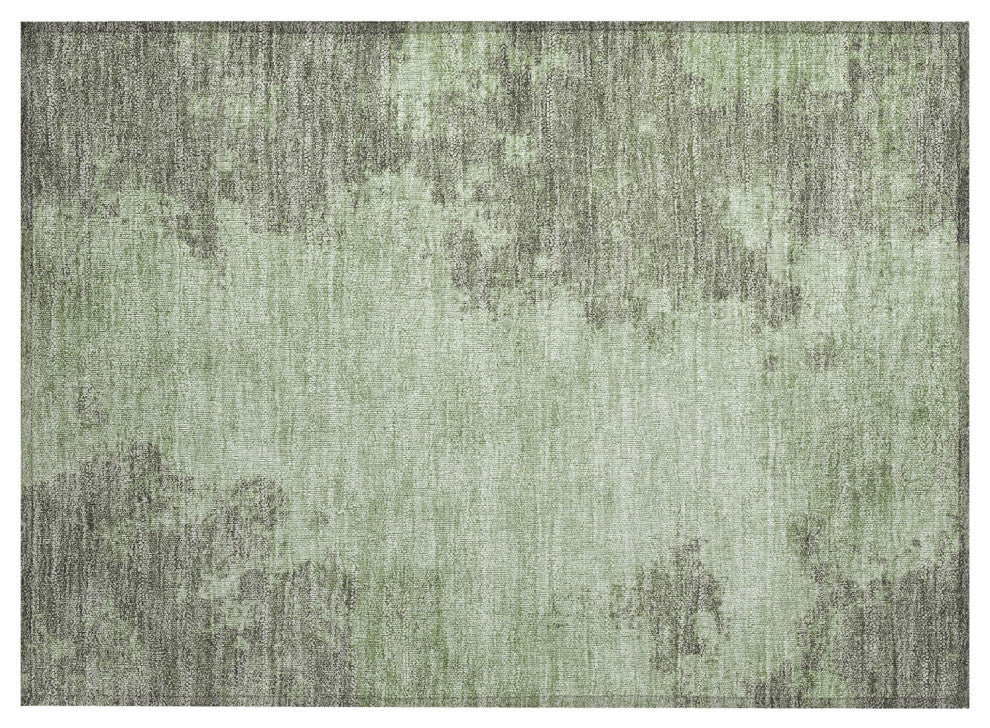 Machine Washable Indoor/Outdoor Chantille ACN1913 Aloe 1'8" x 2'6" Rug