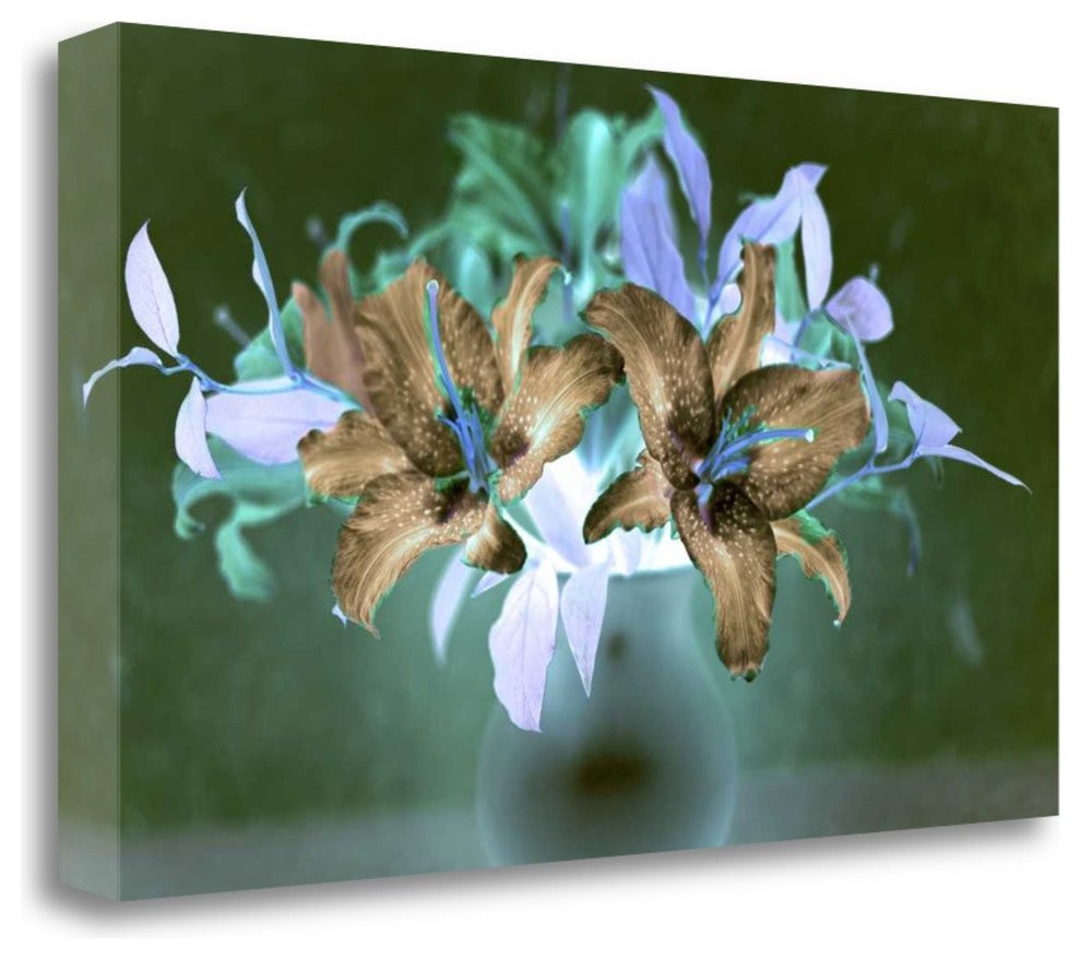 "Floral Color - 20" By Alan Blaustein, Giclee Print on Gallery Wrap Canvas