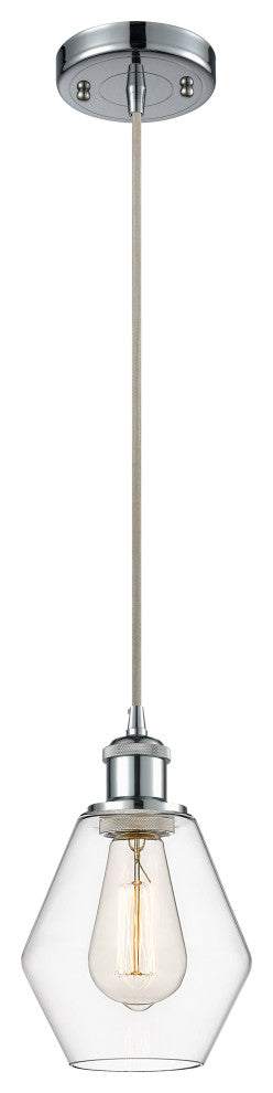 Innovations 516-1P-PC-G652-6 1-Light Mini Pendant, Polished Chrome