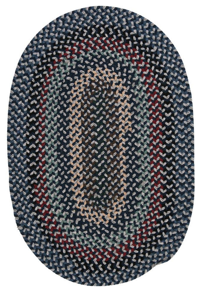 Colonial Mills Rug Boston Common Winter Blues Oval
