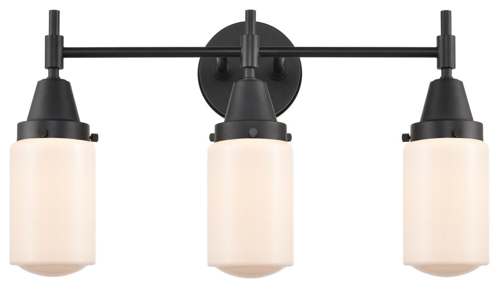 INNOVATIONS LIGHTING 447-3W-BK-G311 Caden 3 Light 26 inch Bath Vanity Light