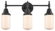 INNOVATIONS LIGHTING 447-3W-BK-G311 Caden 3 Light 26 inch Bath Vanity Light
