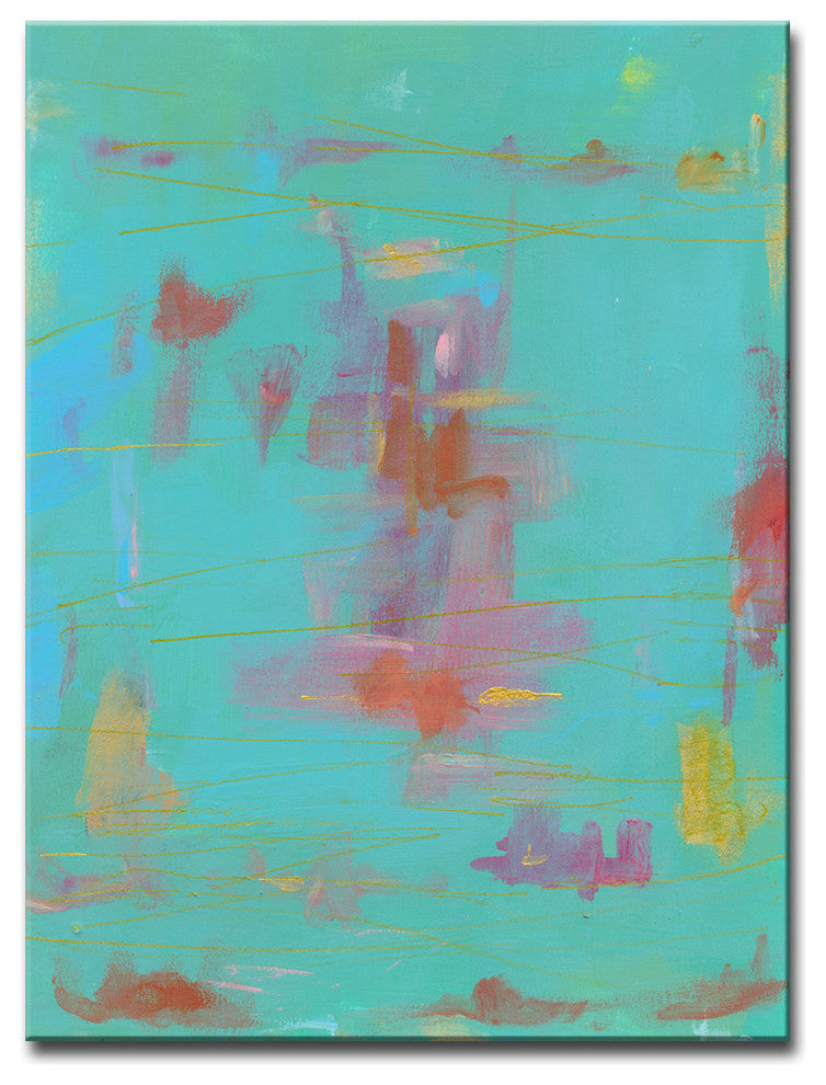 Compatible II' Canvas by Leslie Owens, 12"x16"