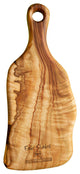 Fab Slabs Natural Wood Camphor Laurel Anti-Bacterial Paddle Board, Small