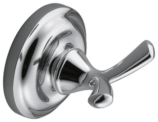 Madison Old World Double Robe Hook, Chrome