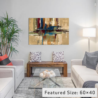 "Eucalyptus Bark Gallery" by Silvia Vassileva, 18x12x1.5"