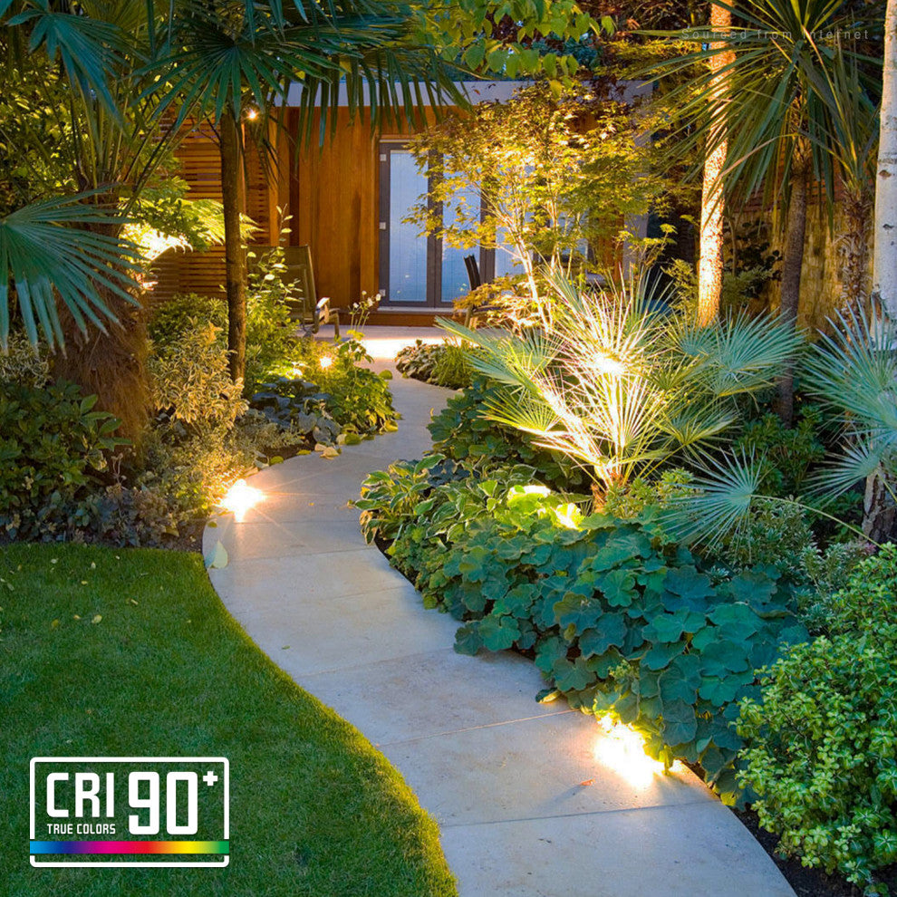 6-Pack 12V COB LED Pathway Lights, Low Voltage Landscape Lighting