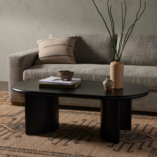 Paden Coffee Table-Aged Black Acacia
