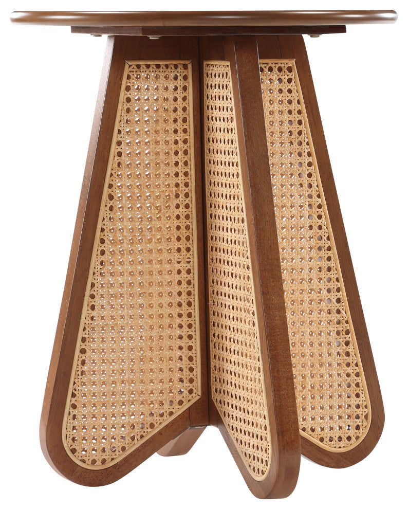 Butterfly End Table, Walnut