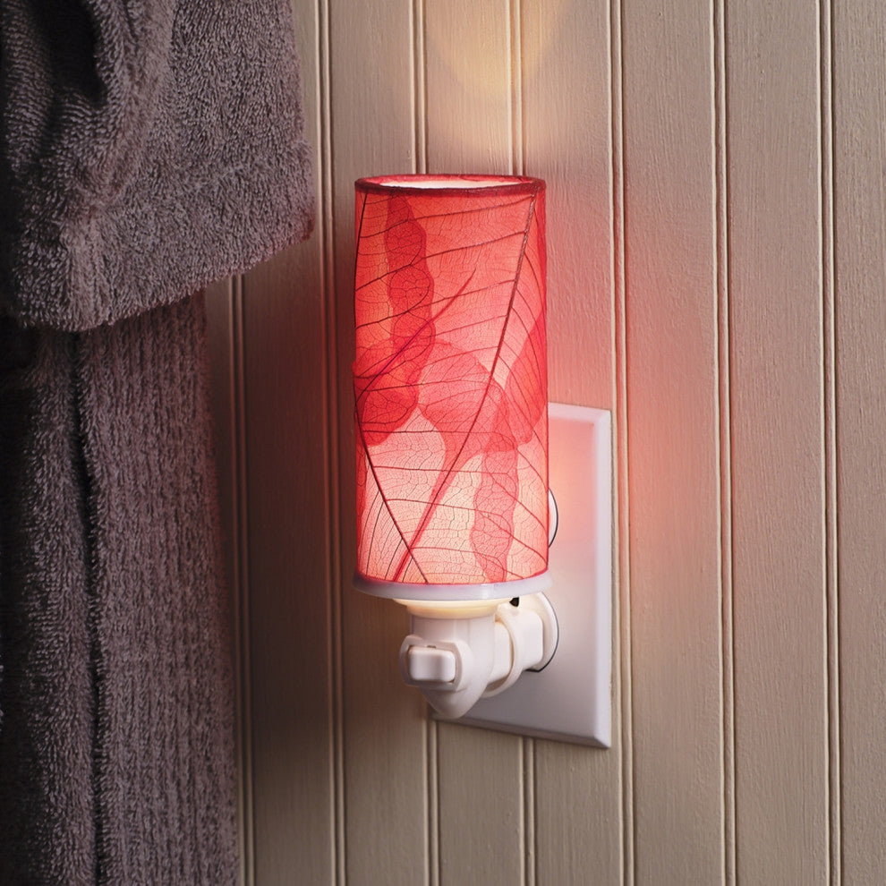 Cylinder Nightlight Red