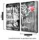 Born2BWild I Canvas Wall Art, 2-Piece Set, 24"x12"