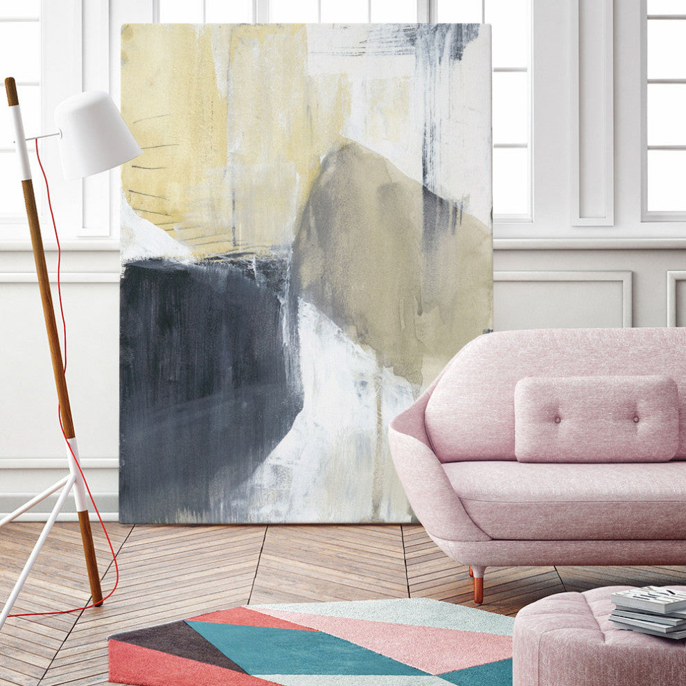 "Neutral Divide I" Fine Art Giant Canvas Print, 54"x72"