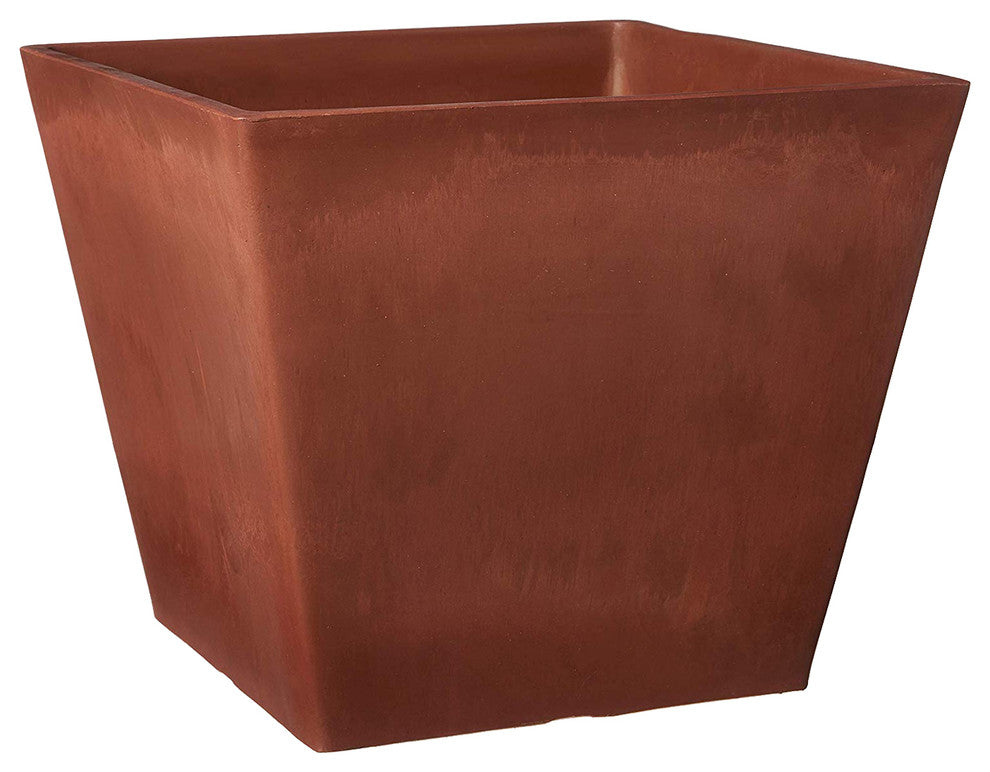 Simplicity Square Planter, Terra-Cotta