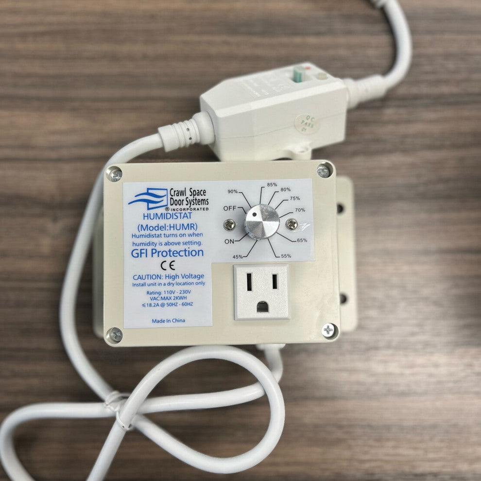 Crawl Space Humidistat Humidity Controller System - Efficient Moisture Control