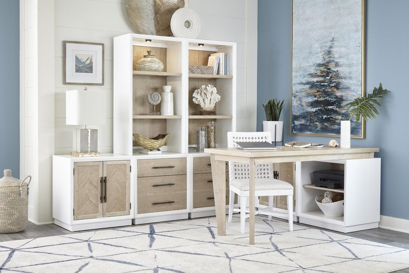 Boca Grande Drawer File Cabinet With Hutch