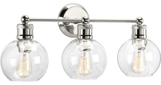 Hansford Collection 3-Light Bath and Vanity, Polished Nickel