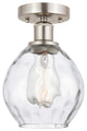 Innovations 616-1F-SN-G362 Waverly 1 Light Semi-Flush Mount Brushed Satin Nickel
