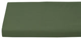 600 TC Solid 100% Bamboo Viscose Fitted Sheet, Sage, Full