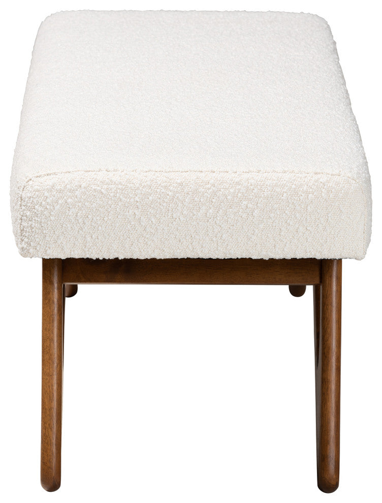 Beechmoor Cream Boucle Bench