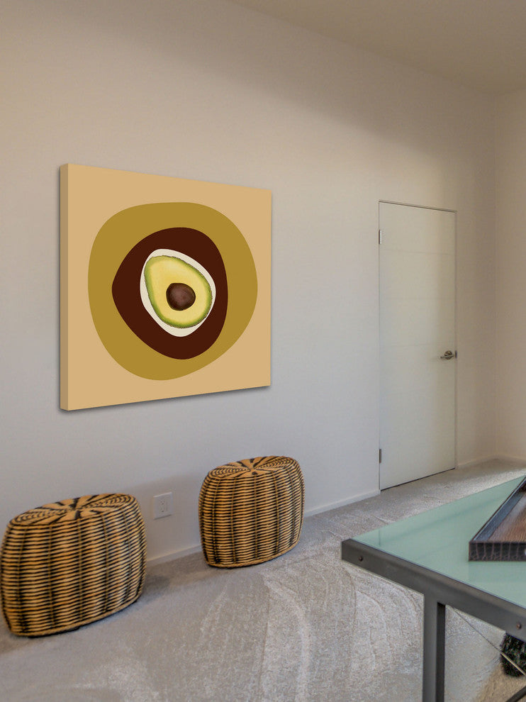 "September Avocado" Painting Print on Canvas by Irena Orlov