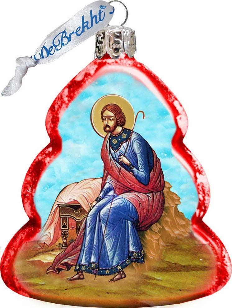 Keepsake Joseph Scenic Glass Ornament