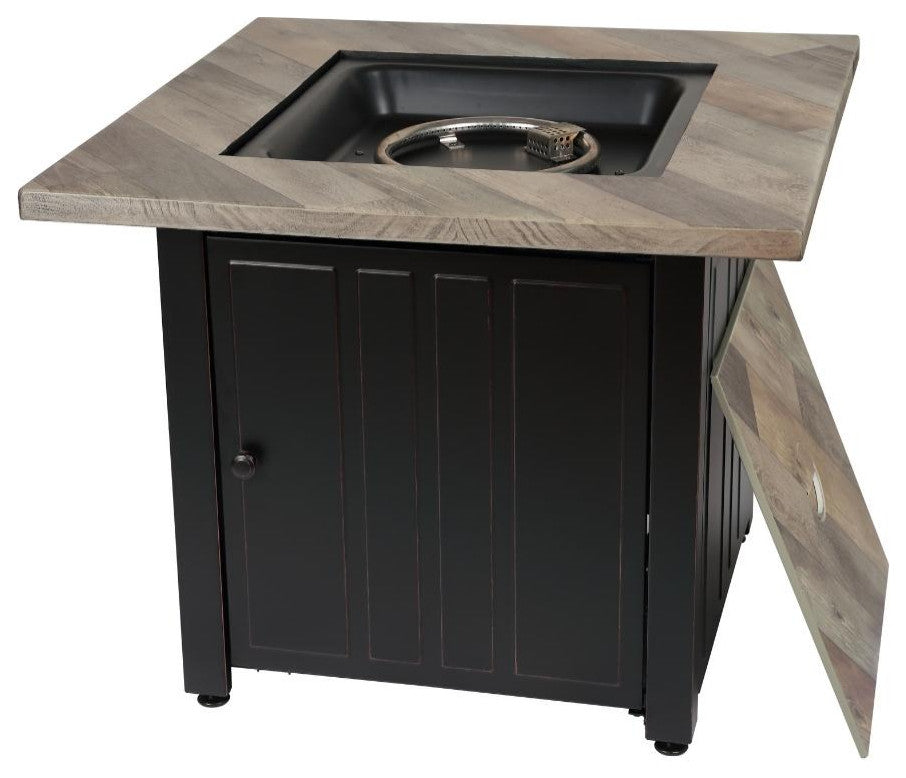 Endless Summer Harper 30" Square LP Fire Pit Table