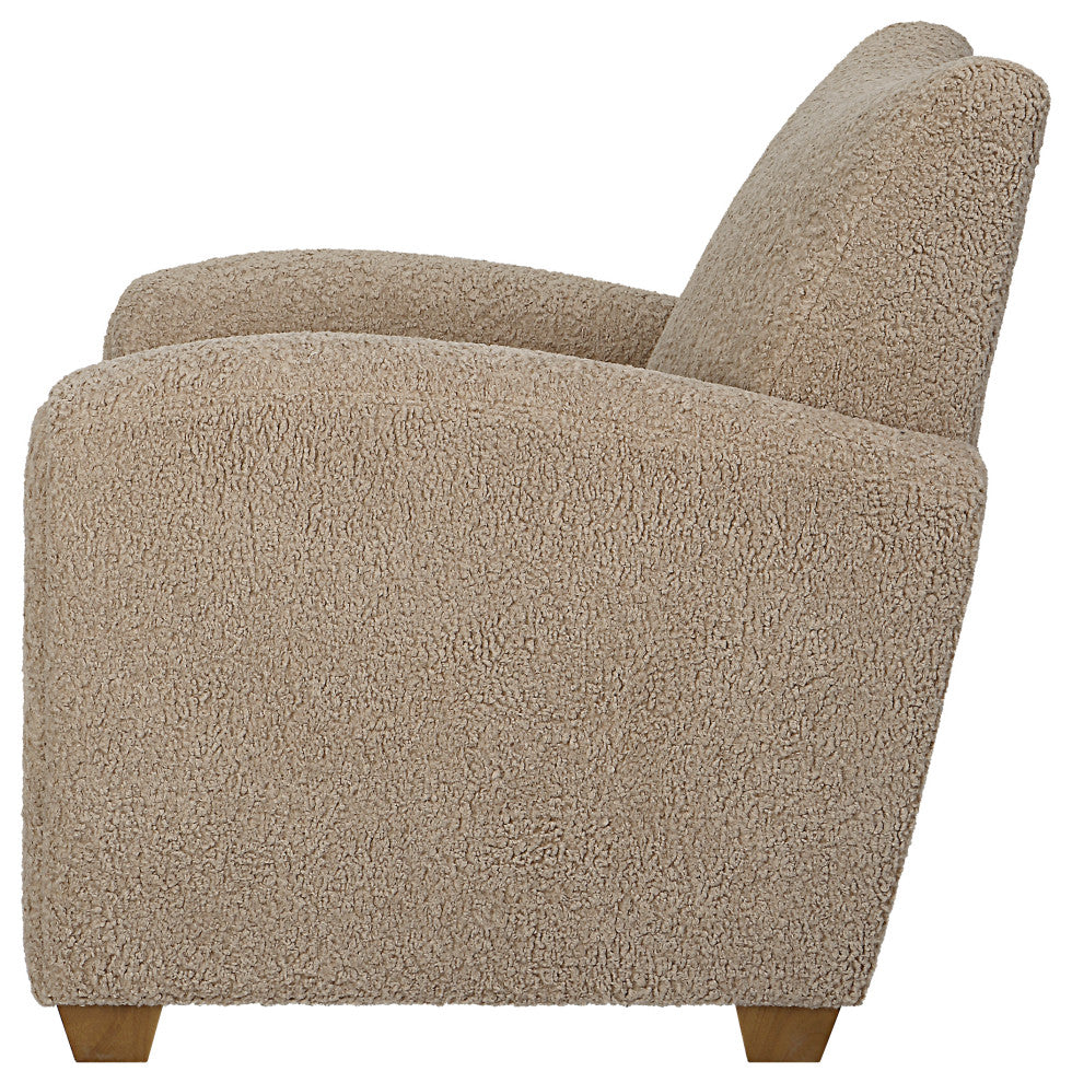 Uttermost Teddy Latte Accent Chair