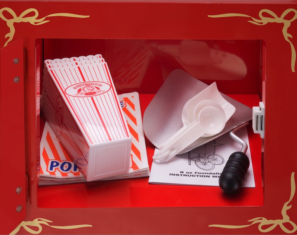 Carnival Popcorn Machine With Cart by Superior Popcorn Co.