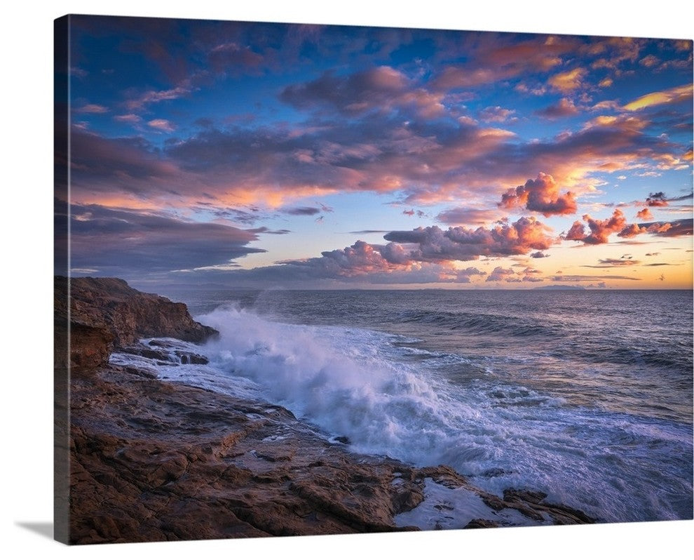 "Stormy sea" Wrapped Canvas Art Print, 16"x12"x1.5"