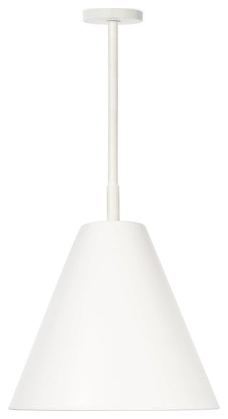 Bluff Outdoor Pendant, White