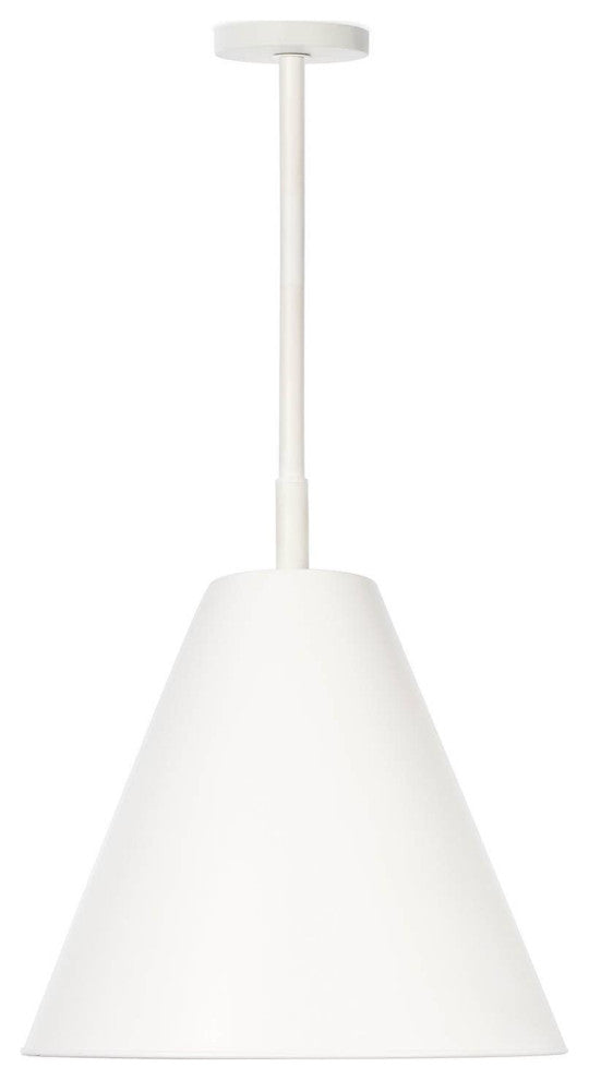 Bluff Outdoor Pendant, White