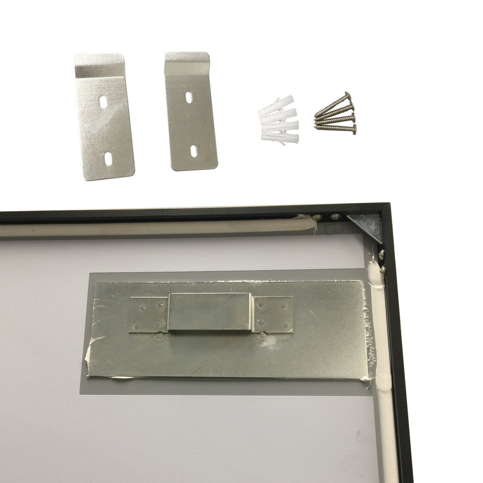 Mattox Mirror, 42x28, Black