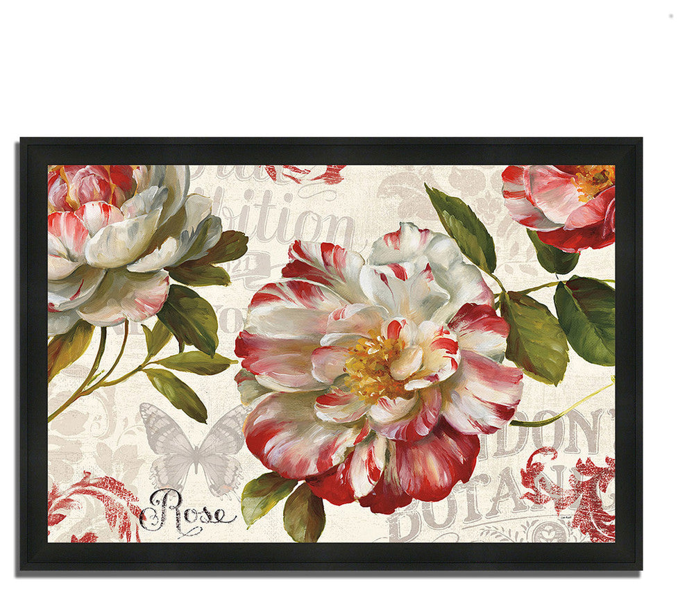 "Spring Flair I" By Lisa Audit, Framed Painting Print, Ready To Hang