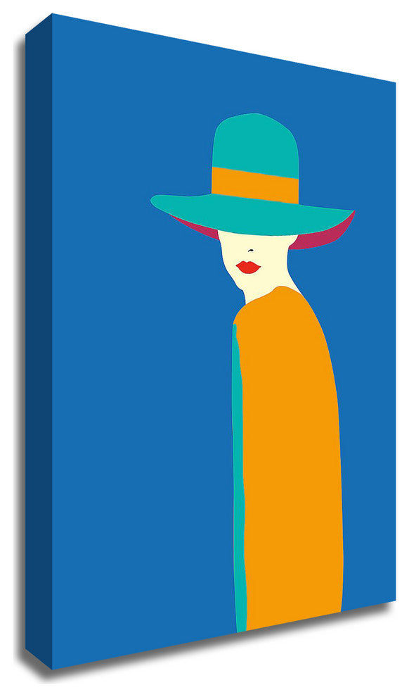Lady No. 7 by Sean Salvadori, Print on Canvas, 30"x42"