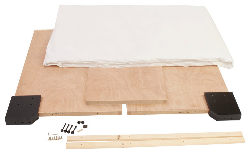 Avanti King Slipcovered Headboard, Pecan