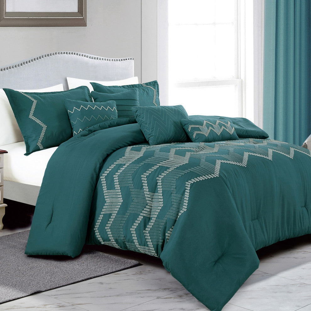 Kefira 7-Piece Comforter Set, Queen