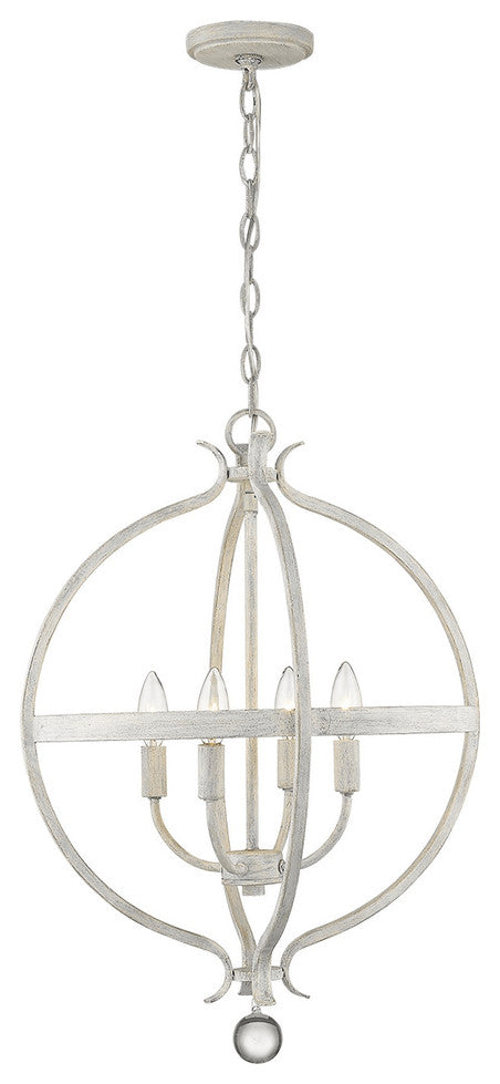 Callie 4-Light Country White Pendant