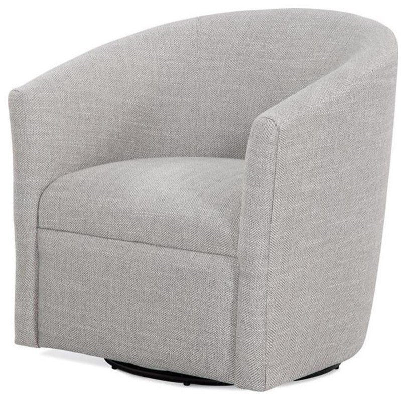 Catania Modern / Contemporary Sea Oat Beige Fabric Swivel Chair