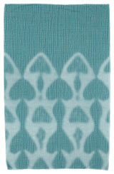 Watermark, Geometric Print Beach Towel, Teal
