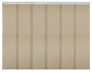 Aldi 6-Panel Track Extendable Vertical Blinds 98-130"W