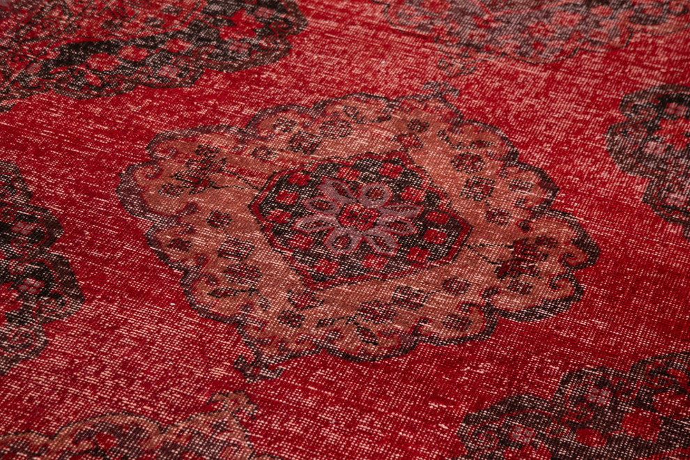 Rug N Carpet - Hand-knotted Oriental 4' 10" x 13' 7" Decorative Runner Rug