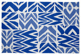 More Urban Graffiti Rug, Blue, 4'x6'
